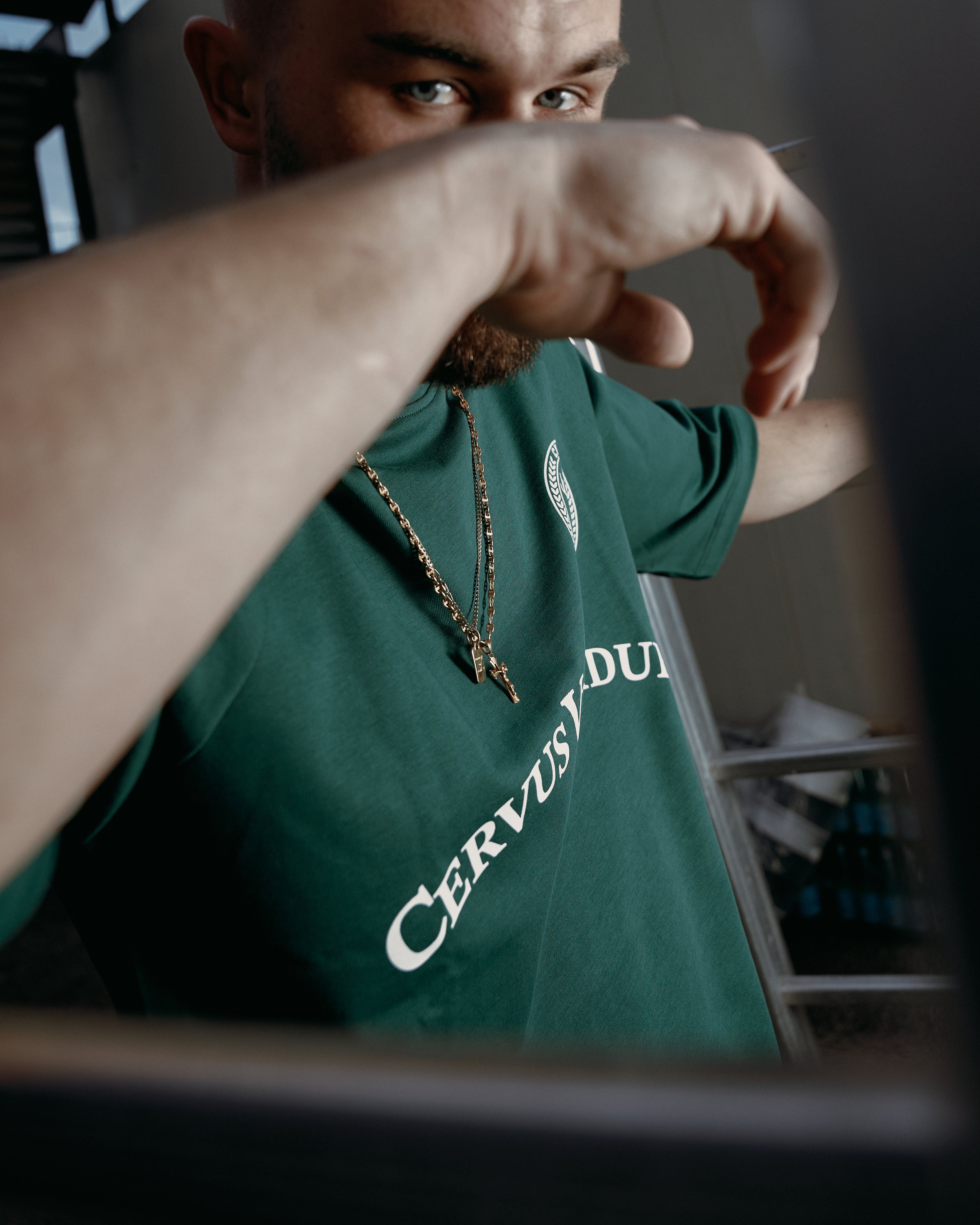 T-shirt oversize con stampa