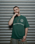 T-shirt oversize con stampa